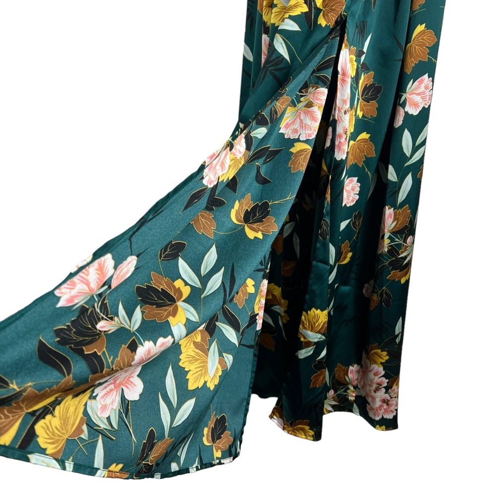 Baltic Born Dark Green Floral Maxi Dress - Picture 9 of 15